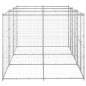 Outdoor-Hundezwinger Verzinkter Stahl 7,26 m² Outdoor-Hundezwinger Verzinkter Stahl 7,26 m²