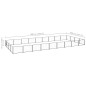 Hundezwinger Schwarz 36 m² Stahl Hundezwinger Schwarz 36 m² Stahl