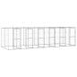 vidaXL Outdoor-Hundezwinger Verzinkter Stahl 14,52 m² vidaXL Outdoor-Hundezwinger Verzinkter Stahl 14,52 m²