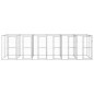 vidaXL Outdoor-Hundezwinger Verzinkter Stahl 14,52 m² vidaXL Outdoor-Hundezwinger Verzinkter Stahl 14,52 m²