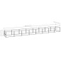 vidaXL Hundezwinger Schwarz 8 m² Stahl vidaXL Hundezwinger Schwarz 8 m² Stahl