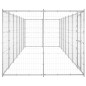 Outdoor-Hundezwinger Verzinkter Stahl 16,94 m² Outdoor-Hundezwinger Verzinkter Stahl 16,94 m²