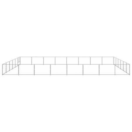 Hundezwinger Silbern 48 m² Stahl