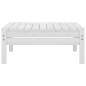 3-tlg. Garten-Lounge-Set Weiß Kiefer Massivholz 3-tlg. Garten-Lounge-Set Weiß Kiefer Massivholz