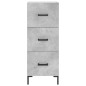 Highboard Betongrau 34,5x34x180 cm Holzwerkstoff Highboard Betongrau 34,5x34x180 cm Holzwerkstoff