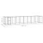 vidaXL Outdoor-Hundezwinger Stahl 21,78 m² vidaXL Outdoor-Hundezwinger Stahl 21,78 m²