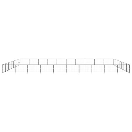 Hundezwinger Schwarz 70 m² Stahl