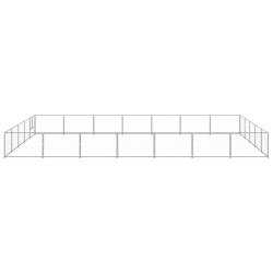 Hundezwinger Silbern 35 m² Stahl