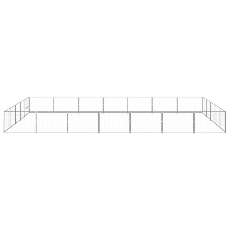 Hundezwinger Silbern 35 m² Stahl