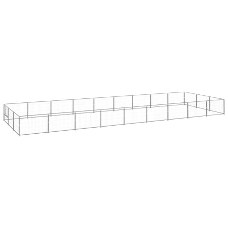 Hundezwinger Silbern 27 m² Stahl