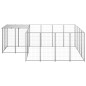 Hundezwinger Silbern 6,05 m² Stahl Hundezwinger Silbern 6,05 m² Stahl