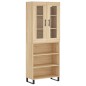 Highboard Sonoma-Eiche 69,5x34x180 cm Holzwerkstoff Highboard Sonoma-Eiche 69,5x34x180 cm Holzwerkstoff