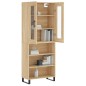 Highboard Sonoma-Eiche 69,5x34x180 cm Holzwerkstoff Highboard Sonoma-Eiche 69,5x34x180 cm Holzwerkstoff