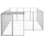 Hundezwinger Silbern 8,47 m² Stahl Hundezwinger Silbern 8,47 m² Stahl