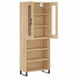 Highboard Sonoma-Eiche 69,5x34x180 cm Holzwerkstoff Highboard Sonoma-Eiche 69,5x34x180 cm Holzwerkstoff