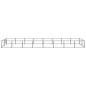Hundezwinger Schwarz 16 m² Stahl Hundezwinger Schwarz 16 m² Stahl