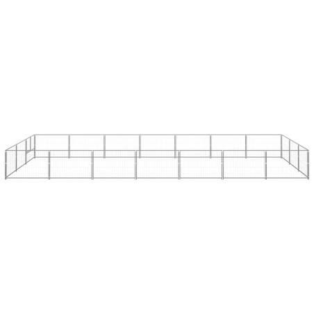 Hundezwinger Silbern 21 m² Stahl