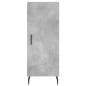 Highboard Betongrau 34,5x34x180 cm Holzwerkstoff Highboard Betongrau 34,5x34x180 cm Holzwerkstoff