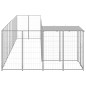 Hundezwinger Silbern 7,26 m² Stahl