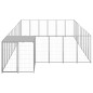 Hundezwinger Silbern 19,36 m² Stahl Hundezwinger Silbern 19,36 m² Stahl
