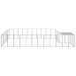 Hundezwinger Silbern 19,36 m² Stahl Hundezwinger Silbern 19,36 m² Stahl