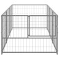Hundezwinger Silbern 3 m² Stahl Hundezwinger Silbern 3 m² Stahl