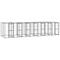 vidaXL Outdoor-Hundezwinger Stahl 16,94 m² vidaXL Outdoor-Hundezwinger Stahl 16,94 m²
