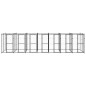 vidaXL Outdoor-Hundezwinger Stahl 16,94 m² vidaXL Outdoor-Hundezwinger Stahl 16,94 m²