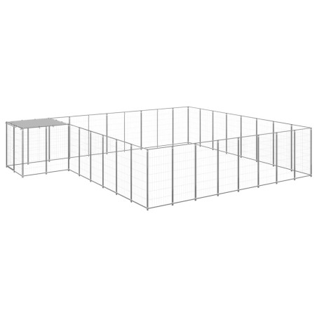 Hundezwinger Silbern 20,57 m² Stahl