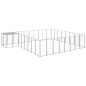 Hundezwinger Silbern 20,57 m² Stahl Hundezwinger Silbern 20,57 m² Stahl