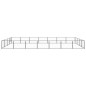 vidaXL Hundezwinger Schwarz 28 m² Stahl vidaXL Hundezwinger Schwarz 28 m² Stahl