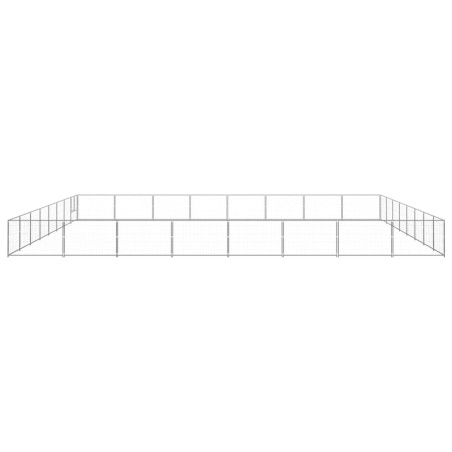 Hundezwinger Silbern 64 m² Stahl
