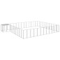 Hundezwinger Silbern 37,51 m² Stahl Hundezwinger Silbern 37,51 m² Stahl