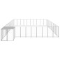 Hundezwinger Silbern 37,51 m² Stahl Hundezwinger Silbern 37,51 m² Stahl