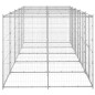 vidaXL Outdoor-Hundezwinger Verzinkter Stahl 12,1 m² vidaXL Outdoor-Hundezwinger Verzinkter Stahl 12,1 m²