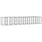 vidaXL Outdoor-Hundezwinger Stahl 21,78 m² vidaXL Outdoor-Hundezwinger Stahl 21,78 m²