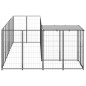 vidaXL Hundezwinger Schwarz 6,05 m² Stahl vidaXL Hundezwinger Schwarz 6,05 m² Stahl