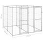 Outdoor-Hundezwinger Verzinkter Stahl 4,84 m² Outdoor-Hundezwinger Verzinkter Stahl 4,84 m²