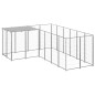 vidaXL Hundezwinger Silbern 4,84 m² Stahl vidaXL Hundezwinger Silbern 4,84 m² Stahl