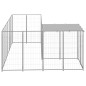 vidaXL Hundezwinger Silbern 4,84 m² Stahl vidaXL Hundezwinger Silbern 4,84 m² Stahl