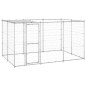 vidaXL Outdoor-Hundezwinger mit Überdachung Verzinkter Stahl 7,26 m² vidaXL Outdoor-Hundezwinger mit Überdachung Verzinkter Stahl 7,26 m²