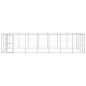 vidaXL Outdoor-Hundezwinger Verzinkter Stahl 33,88 m² vidaXL Outdoor-Hundezwinger Verzinkter Stahl 33,88 m²