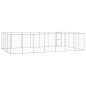 vidaXL Outdoor-Hundezwinger Verzinkter Stahl 33,88 m² vidaXL Outdoor-Hundezwinger Verzinkter Stahl 33,88 m²