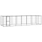 Outdoor-Hundezwinger mit Überdachung Stahl 16,94 m² Outdoor-Hundezwinger mit Überdachung Stahl 16,94 m²