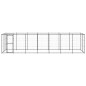 Outdoor-Hundezwinger mit Überdachung Stahl 16,94 m² Outdoor-Hundezwinger mit Überdachung Stahl 16,94 m²