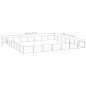 Hundezwinger Silbern 49 m² Stahl Hundezwinger Silbern 49 m² Stahl