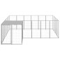 vidaXL Hundezwinger Silbern 8,47 m² Stahl vidaXL Hundezwinger Silbern 8,47 m² Stahl
