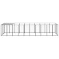 Hundezwinger Schwarz 6,05 m² Stahl Hundezwinger Schwarz 6,05 m² Stahl