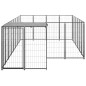 vidaXL Hundezwinger Schwarz 8,47 m² Stahl vidaXL Hundezwinger Schwarz 8,47 m² Stahl
