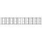 Outdoor-Hundezwinger Stahl 24,2 m² Outdoor-Hundezwinger Stahl 24,2 m²